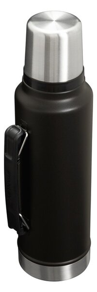 Černá termoska z nerezové oceli 1,4 l Legendary Classic Bottle Black 2.0 – Stanley