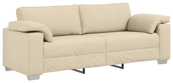 Pohovka 2 ks Krémová textil 3324747