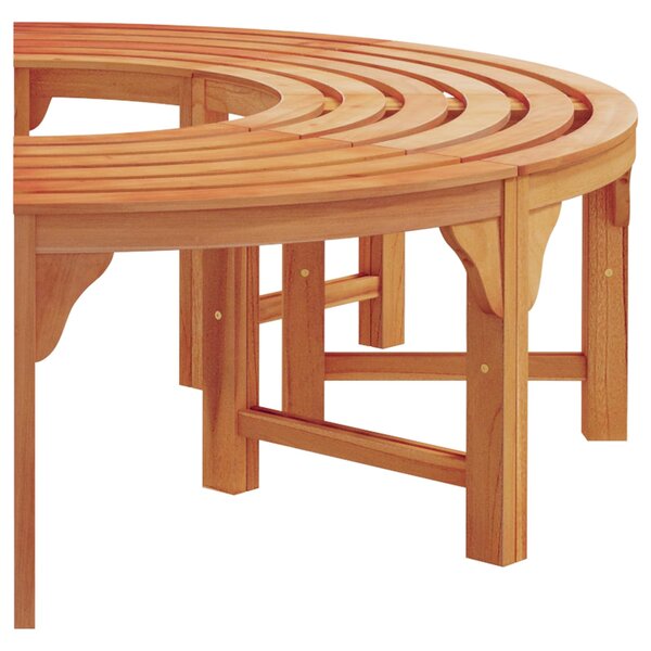 Stromová lavička 8 -Seater 2 ks 160 x 80 x 45cm Přírodní 3324835