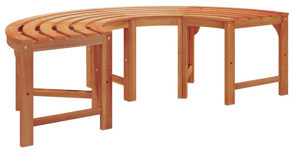 Stromová lavička 8 -Seater 2 ks 160 x 80 x 45cm Přírodní 3324835