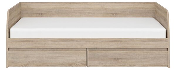 KONDELA Postel 2S, 90x200, dub sonoma, NORTY TYP 28