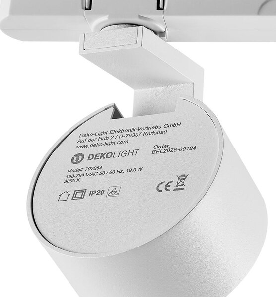 IMPR 707284 Deko-Light 3-fázové bodové svítidlo Ceres 90, 19 W, 3000 K, bílá - DEKOLIGHT