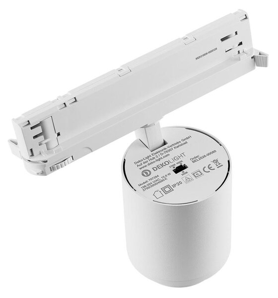 IMPR 707264 Deko-Light 3-fázové bodové svítidlo Focaris, 15 W, DALI, 2700/3000/4000 K, bílá - DEKOLIGHT