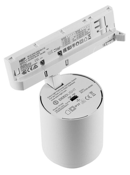 IMPR 707268 Deko-Light 3-fázové bodové svítidlo Focaris, 15 W, DIM, 2700/3000/4000 K, bílá - DEKOLIGHT