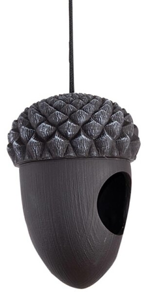 Ptačí budka pro ptáky Acorn 1, 15,5x10,5 cm, plast, hnědá