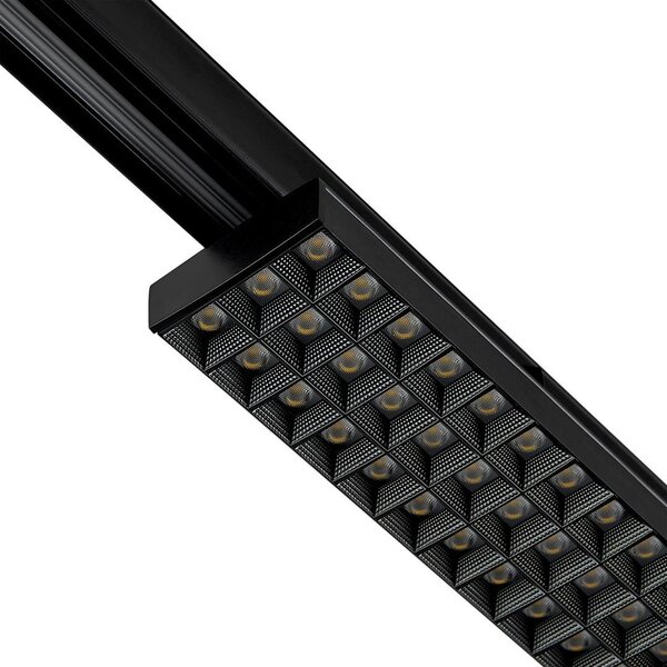 IMPR 707329 Deko-Light 3-fázové svítidlo lineární Pro Office 600, 18/20/22/24 W, DALI, 3000 K, černá - DEKOLIGHT