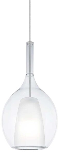 Ideal lux Kalique E27 závěsné svítidlo Ø280mmSP1Modrá