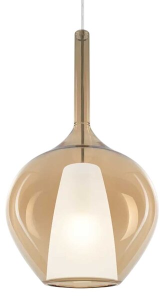 Ideal lux Kalique E27 závěsné svítidlo Ø280mmSP1Modrá