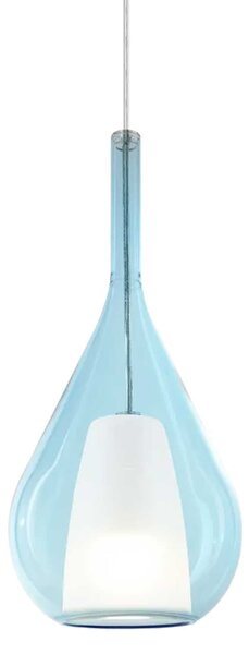 Ideal lux Kalique E27 závěsné svítidlo Ø280mmSP1Modrá