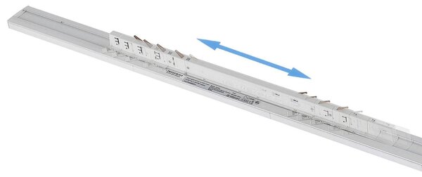 IMPR 707334 Deko-Light 3-fázové svítidlo lineární Pro Office 1500, 45/50/55/60 W, DALI, 4000 K, bílá - DEKOLIGHT