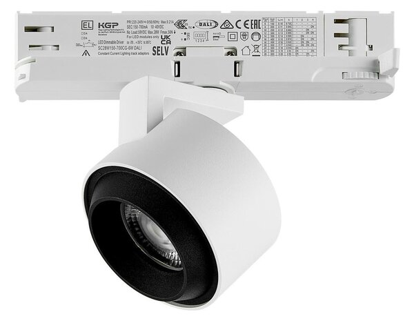 IMPR 707298 Deko-Light 3-fázové bodové svítidlo Ceres 90, 19 W, DALI, 4000 K, bílá - DEKOLIGHT