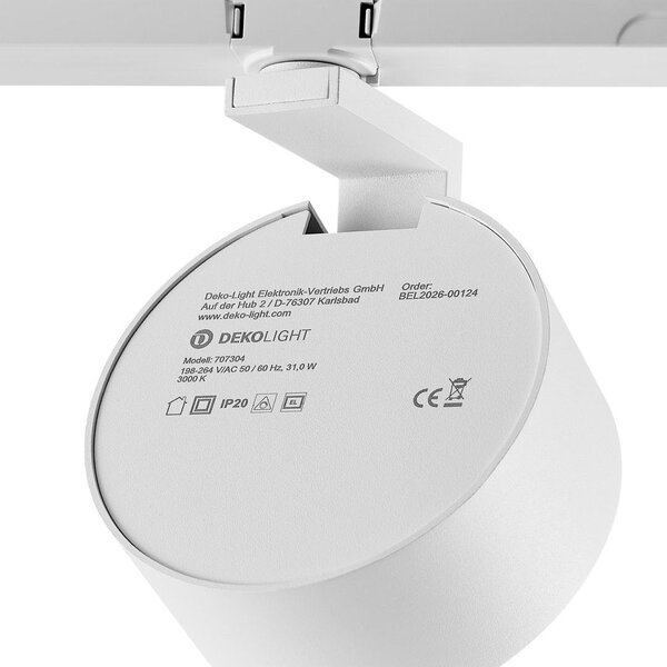 IMPR 707304 Deko-Light 3-fázové bodové svítidlo Ceres 118, 31 W, DALI, 3000 K, bílá - DEKOLIGHT