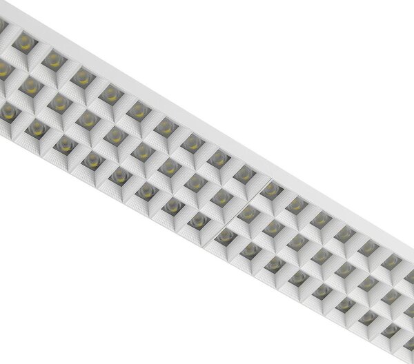 IMPR 707334 Deko-Light 3-fázové svítidlo lineární Pro Office 1500, 45/50/55/60 W, DALI, 4000 K, bílá - DEKOLIGHT