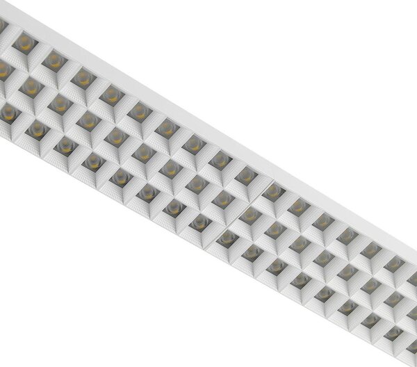 IMPR 707332 Deko-Light 3-fázové svítidlo lineární Pro Office 1500, 45/50/55/60 W, DALI, 3000 K, bílá - DEKOLIGHT