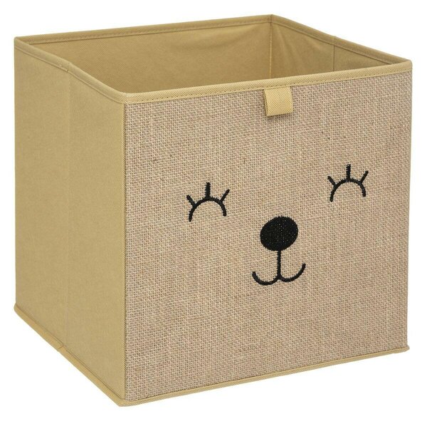 Úložný box Animal, 29x29x29 cm, hnědá BS