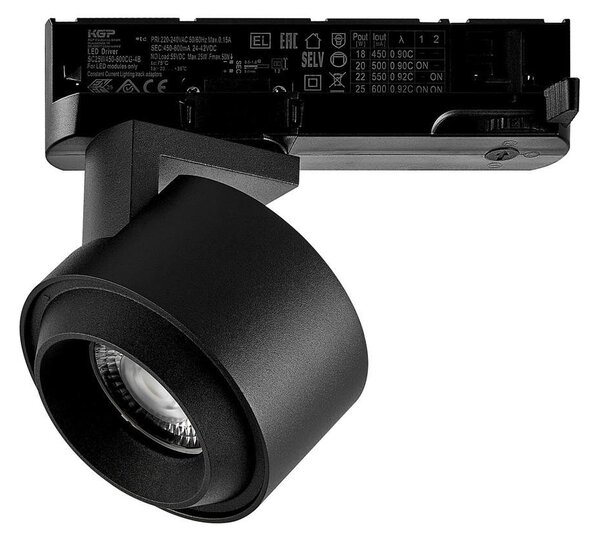 IMPR 707285 Deko-Light 3-fázové bodové svítidlo Ceres 90, 19 W, 3000 K, černá - DEKOLIGHT