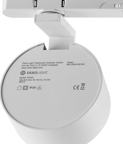 IMPR 707292 Deko-Light 3-fázové bodové svítidlo Ceres 118, 31 W, 3000 K, bílá - DEKOLIGHT