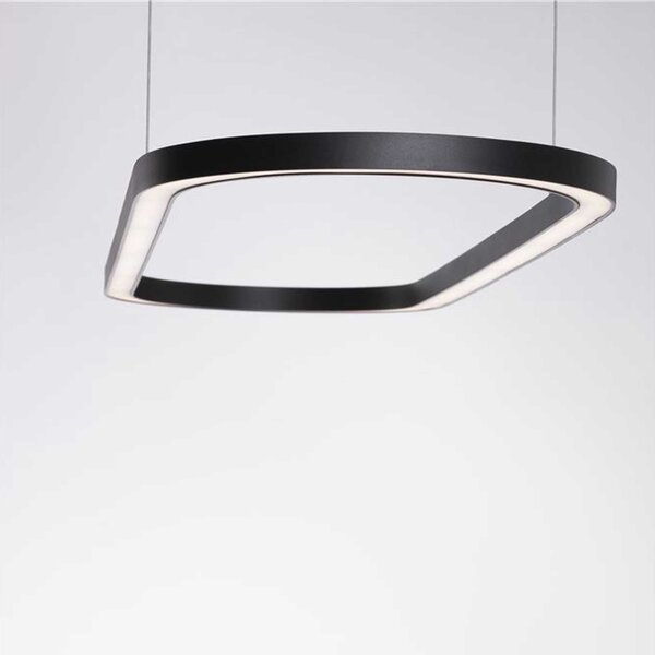 Nova Luce Cuppe LED závěsné elipsové svítidlo Bílá