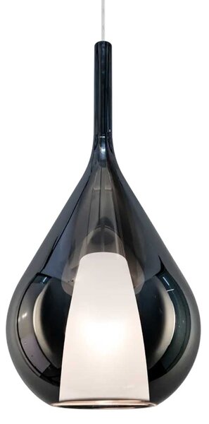 Ideal lux Kalique E27 závěsné svítidlo Ø280mmSP3Kouřová