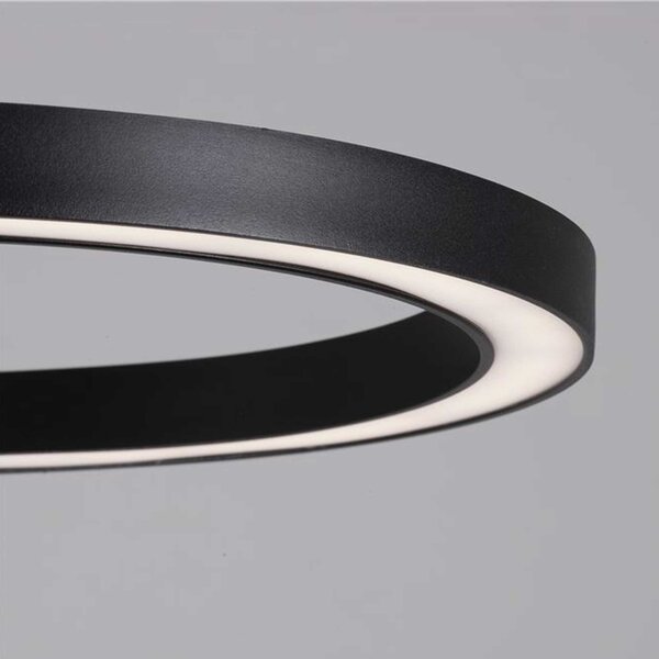 Nova Luce Cuppe LED závěsné elipsové svítidlo Bílá
