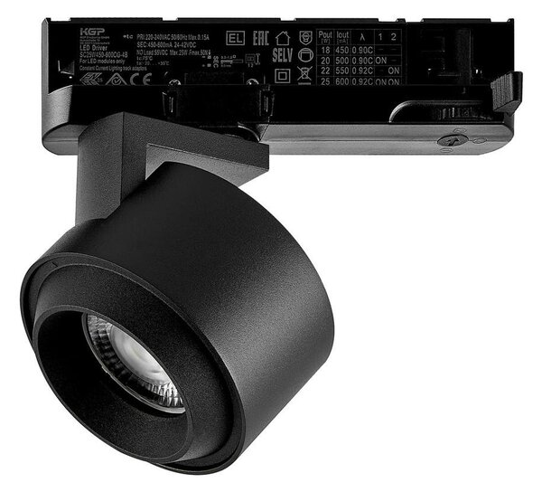 IMPR 707287 Deko-Light 3-fázové bodové svítidlo Ceres 90, 19 W, 4000 K, černá - DEKOLIGHT