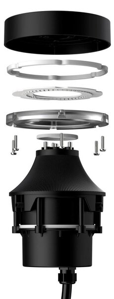 IMPR 730521 Deko-Light venkovní stojací svítidlo Faro 100, 12 W, 3000 K, tmavěšedá - DEKOLIGHT