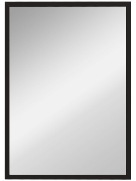 HOMCOM Obdélníkové Zrcadlo - Koupelnové Zrcadlo 50x70 cm - Dekorativní Nástěnné Zrcadlo pro Obývací Pokoj, Předsíň, Chodbu | Aosom