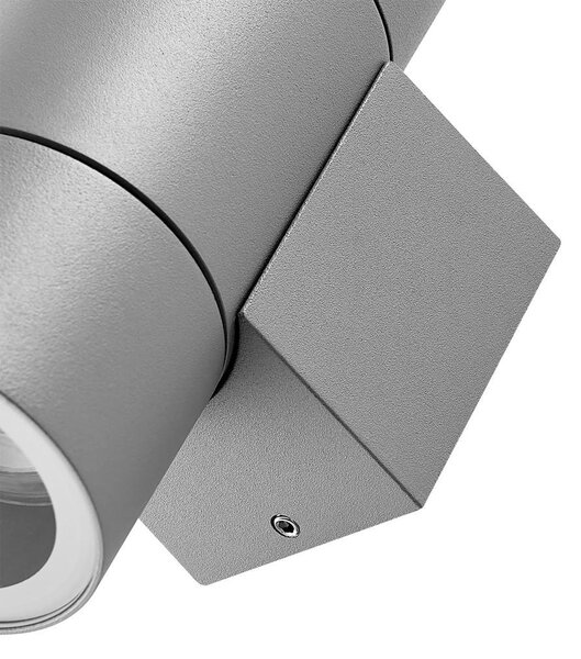 IMPR 731232 Deko-Light venkovní nástěnné přisazené svítidlo Achernar Up and Down, 2x max. 35 W GU10, světlešedá - DEKOLIGHT