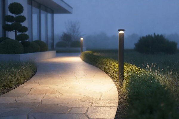 IMPR 730521 Deko-Light venkovní stojací svítidlo Faro 100, 12 W, 3000 K, tmavěšedá - DEKOLIGHT