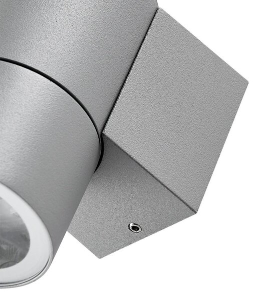 IMPR 731229 Deko-Light venkovní nástěnné přisazené svítidlo Achernar Down, 1x max. 50 W GU10, světlešedá - DEKOLIGHT