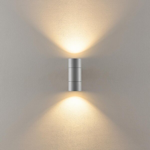 IMPR 731232 Deko-Light venkovní nástěnné přisazené svítidlo Achernar Up and Down, 2x max. 35 W GU10, světlešedá - DEKOLIGHT