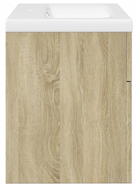 Koupelnová skříňka se zápustným umyvadlem dub sonoma 3324984