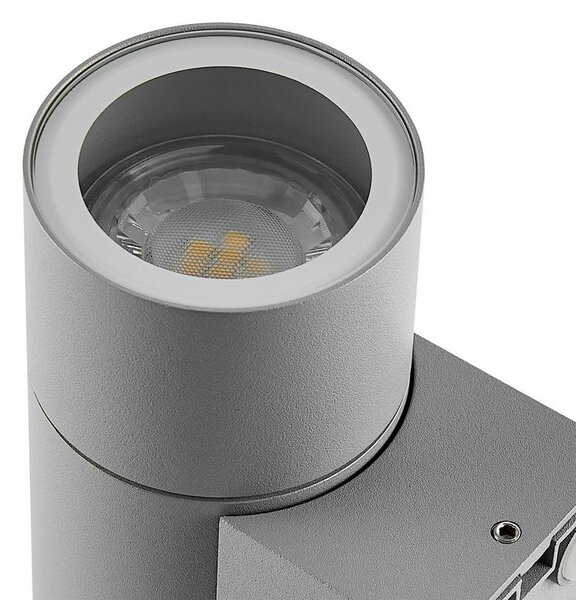 IMPR 731232 Deko-Light venkovní nástěnné přisazené svítidlo Achernar Up and Down, 2x max. 35 W GU10, světlešedá - DEKOLIGHT