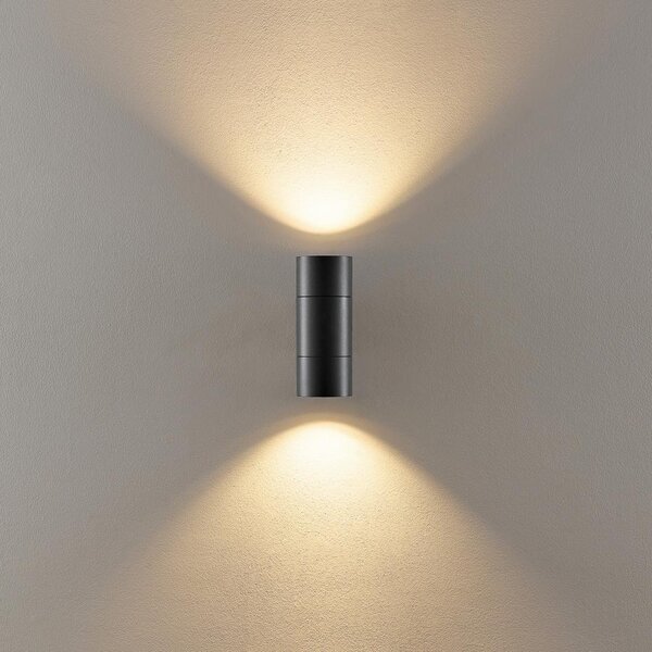 IMPR 731233 Deko-Light venkovní nástěnné přisazené svítidlo Achernar Up and Down, 2x max. 35 W GU10, tmavěšedá - DEKOLIGHT