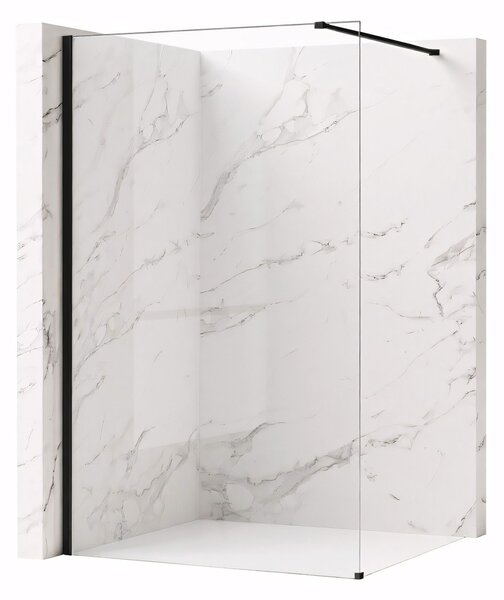 Sprchová zástěna Rea Flexi Transparent / Black 70
