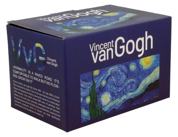 Porcelánový hrnek Van Gogh Starry Night 350 ml sada 2ks
