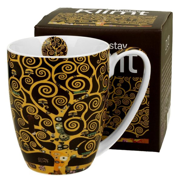 Porcelánový hrnek Klimt Tree Of Life 350 ml