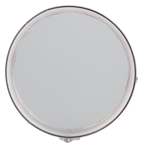 Závěsné napajedlo pro ptáky Round, 45x30,5 cm, kov, šedá