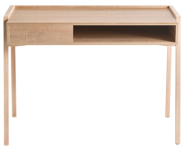 Pracovní stůl KOFOTEN 107 cm 48 cm Světle hnědá