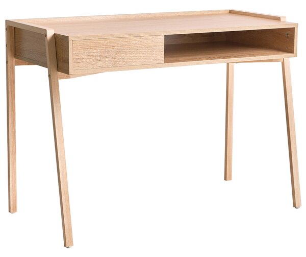Pracovní stůl KOFOTEN 107 cm 48 cm Světle hnědá