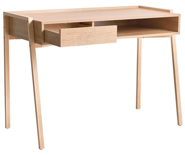 Pracovní stůl KOFOTEN 107 cm 48 cm Světle hnědá