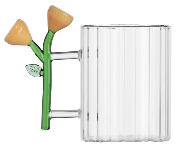 Ichendorf Milano designové šálky na čaj Botanica Optic Mug Amber Flower