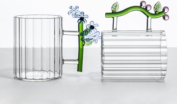 Ichendorf Milano designové šálky na čaj Botanica Optic Mug White Flower