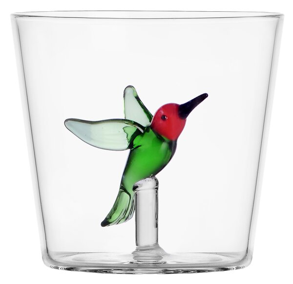 Ichendorf Milano designové sklenice na vodu Talking Trees Tumbler Hummingbird