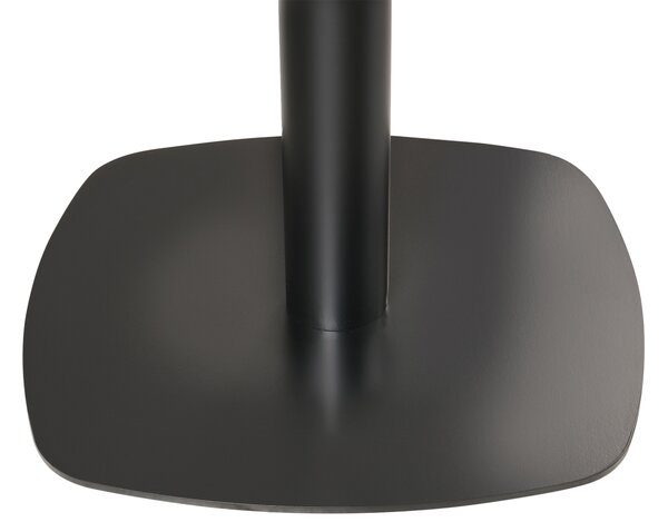 Barový stůl MORELLA Černá/Tmavě hnědá 60 cm 60 cm