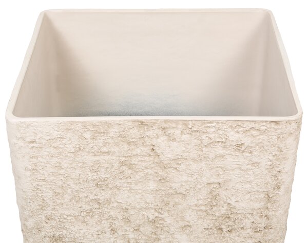 Květináč THALASSA 44 cm Světle béžová