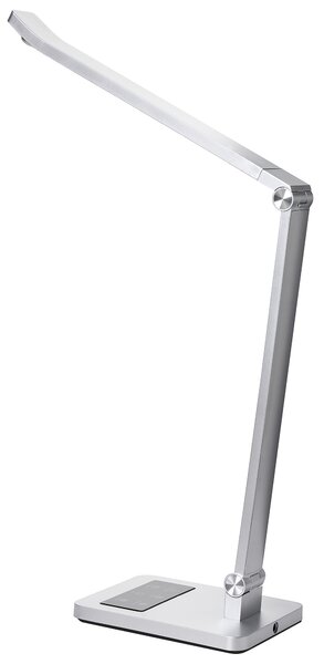 LED stolní lampa LEPUS se senzorem pohybu Stříbrná