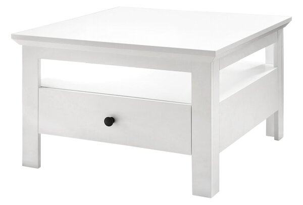 Konferenční stolek Brendon (bílá). Akce -23%
