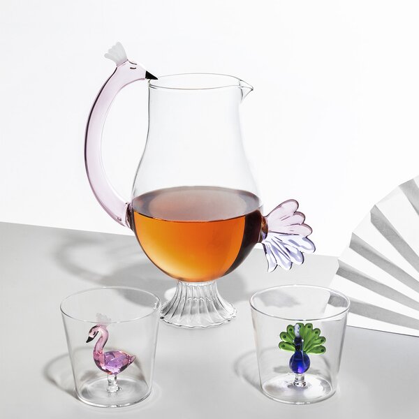 Ichendorf Milano designové džbány Animal Farm Flamingo Jug