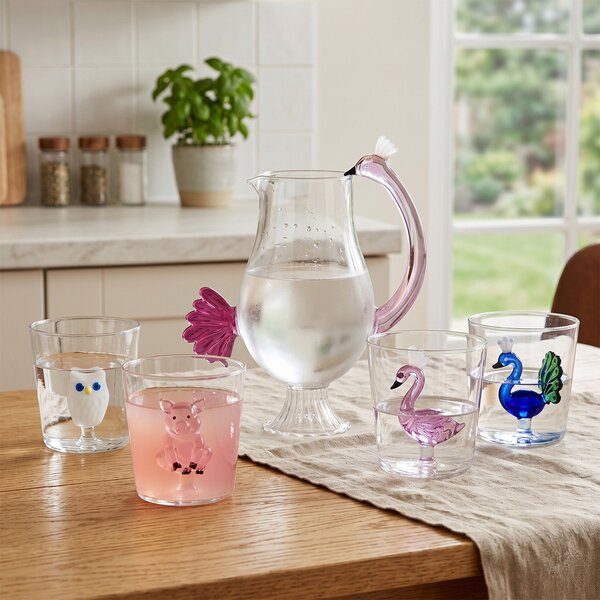 Ichendorf Milano designové džbány Animal Farm Flamingo Jug
